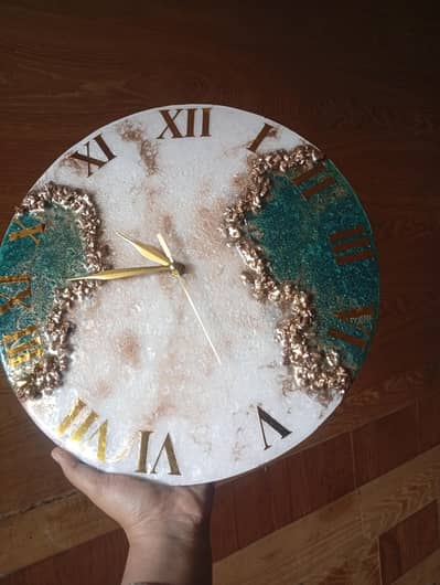 Handmade wall clock
