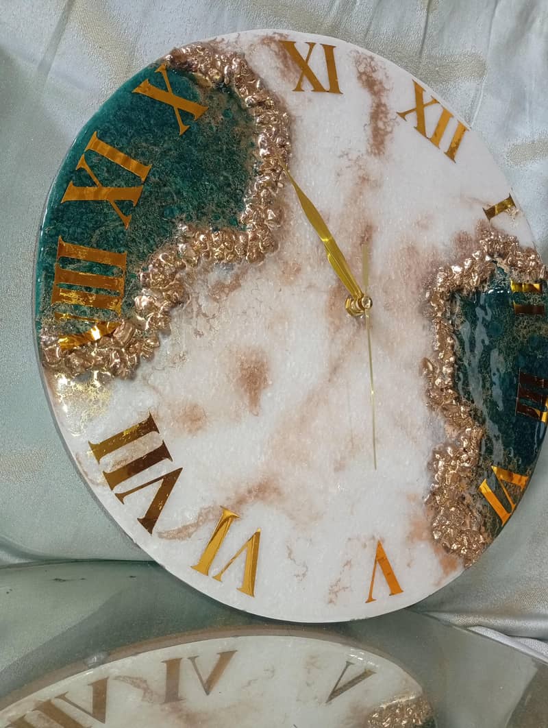 Handmade wall clock 2