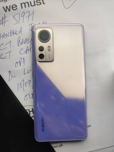 Xiaomi 12x 12/256gb box wala