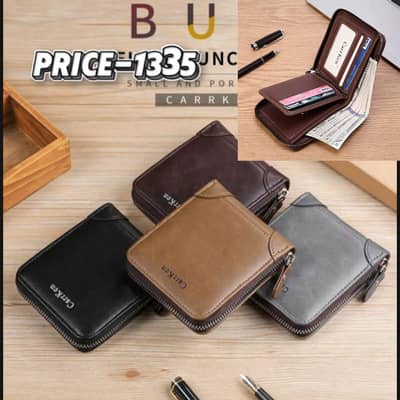 Genuine lather wallets