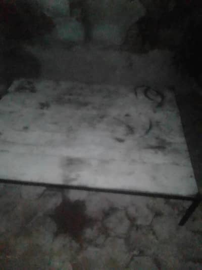 wooden table