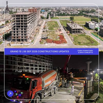 500 Sqft Luxuty 1 Bed Apartment in Grand 15 Downtown Bahria Town Lahore