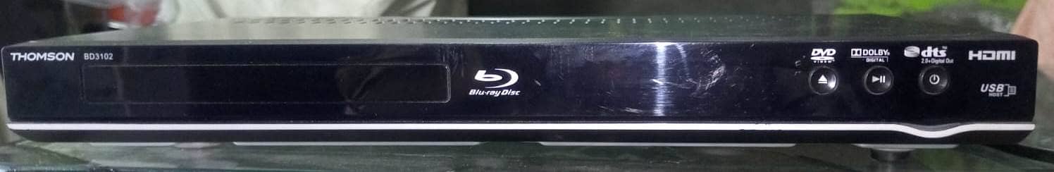 Thomson BD3102 Full HD 1080p Blu-ray / DVD Player (HDMI, USB, Dolby)