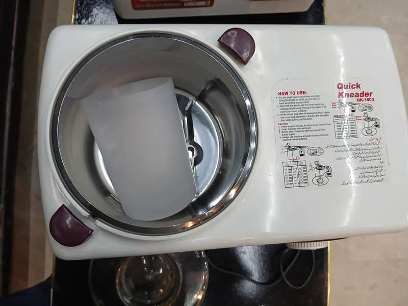 Quick Aata kneading machine for 3