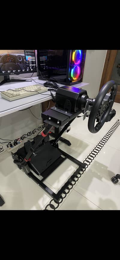 Pxn v99 with Pxn a10 stand | racing wheel setup