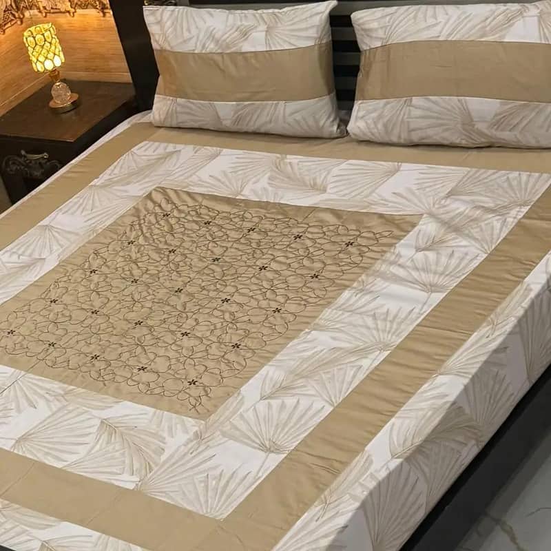 3 piece Double  bedsheet 1