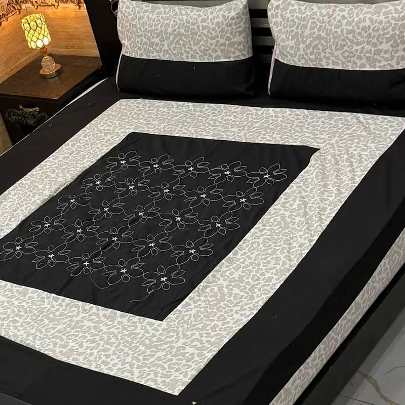 3 piece Double  bedsheet 2