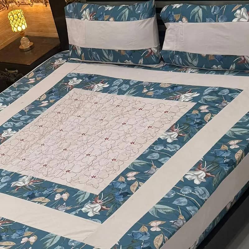 3 piece Double  bedsheet 3