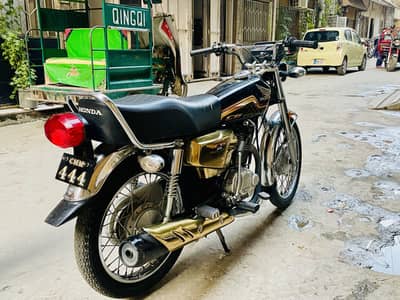 Honda CG 125 | Self Start | Golden Number