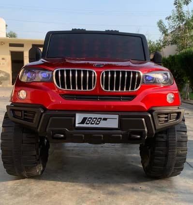 BMW Style Rechargeable Kids Jeep 4x4 – 10/10 Condition”