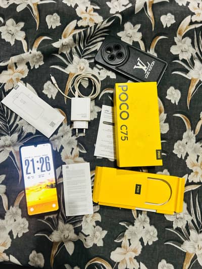 Xiaomi POCO C75 8+8ram /256 gb 10/10 condition total genuine
