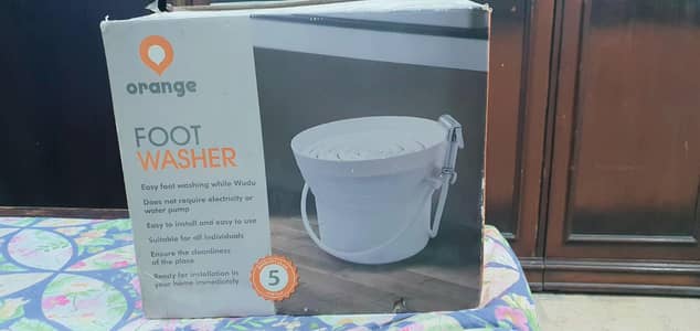 Orange Company Wudu Foot Washer For Elderly Senior Citizens