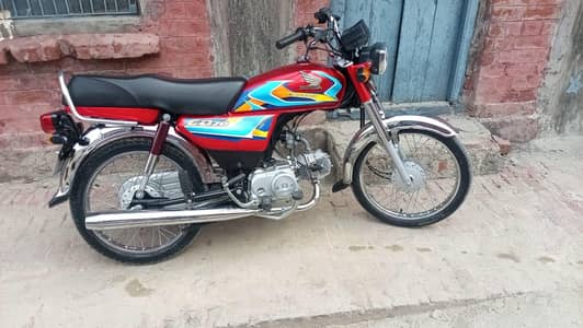 Honda CD 70 2026 Model – Total Genuine – 10/10 Mint Condition