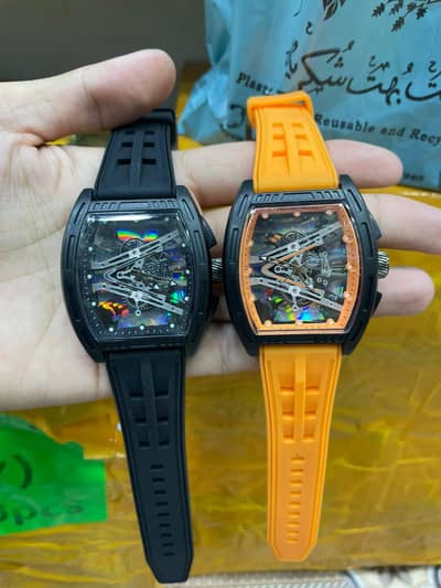 Skeleton watch