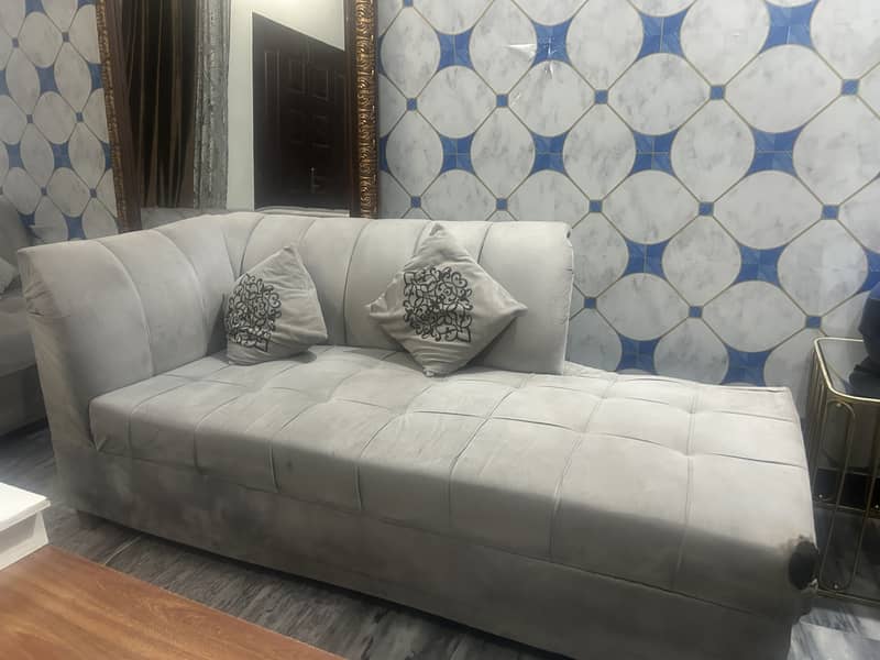 L shape sofa set 0