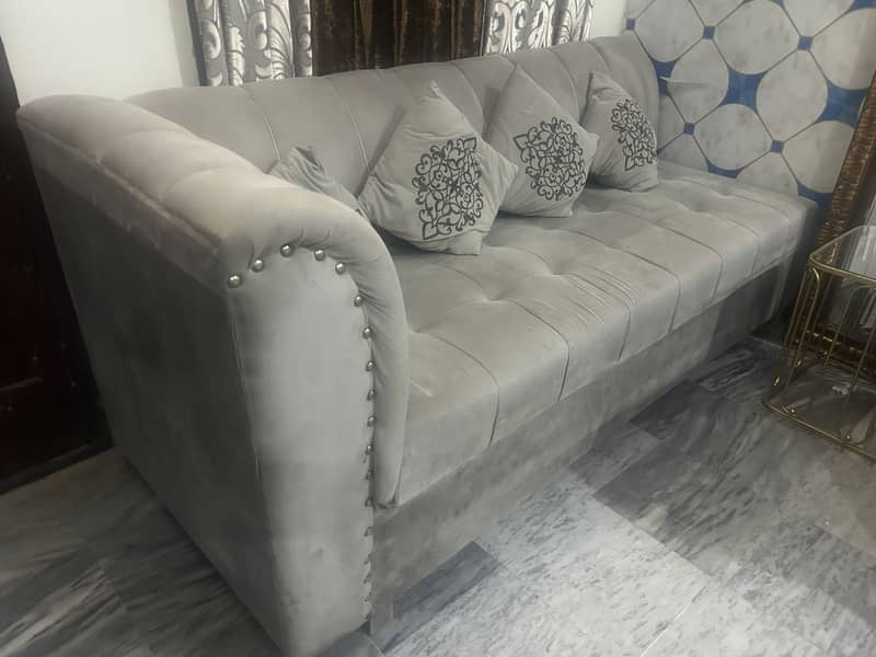 L shape sofa set 3