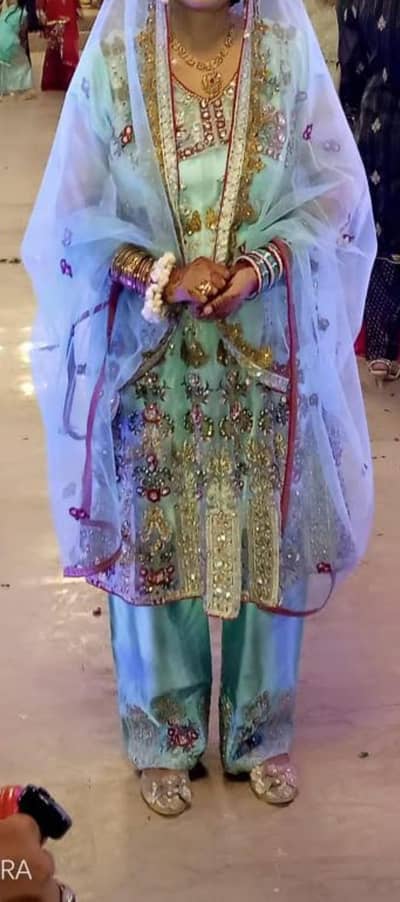 embroidered frock