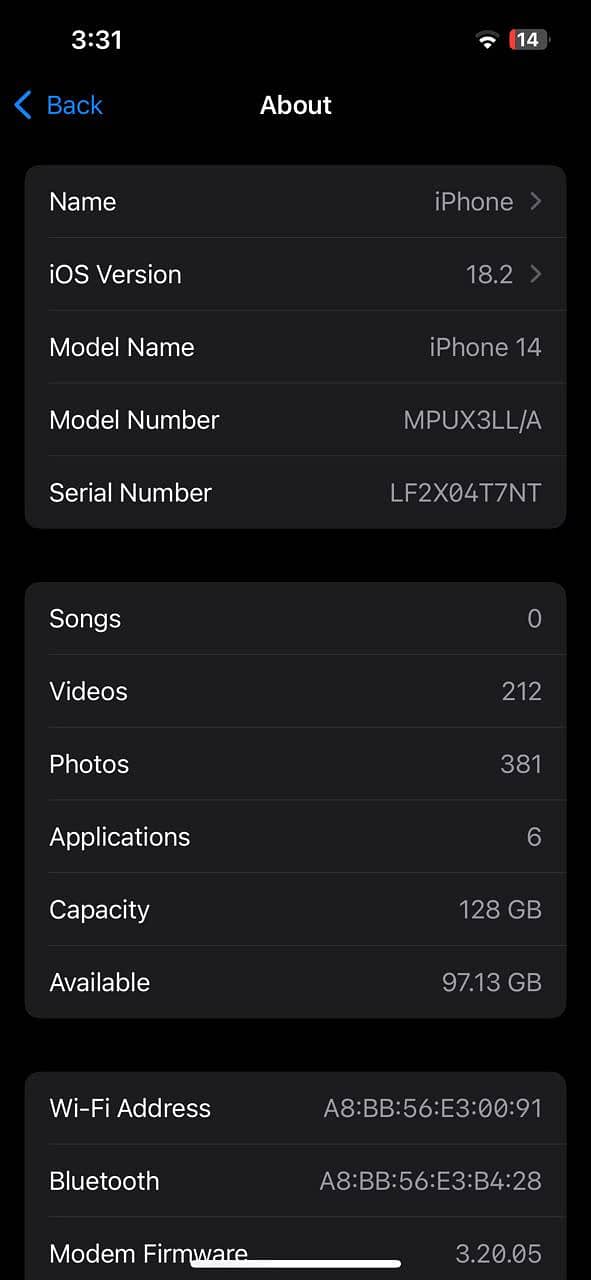 Apple iPhone 14 1