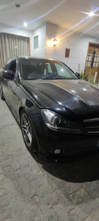 Mercedes C Class 2008 uplifted to e 63 2013