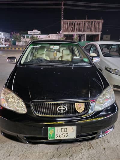 Toyota Corolla XLI 2008 Black Total Genvin Antique