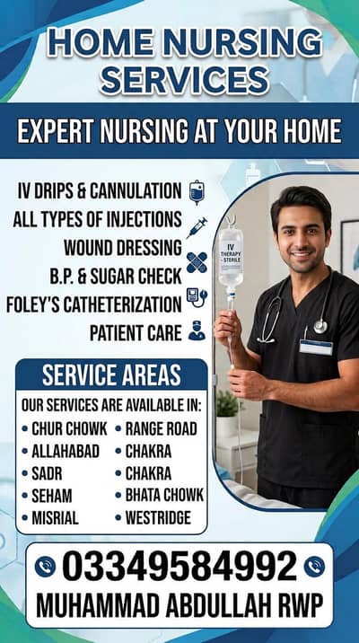 Home care nurse services available