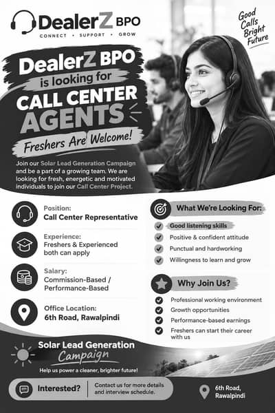 Hiring Call centre agents