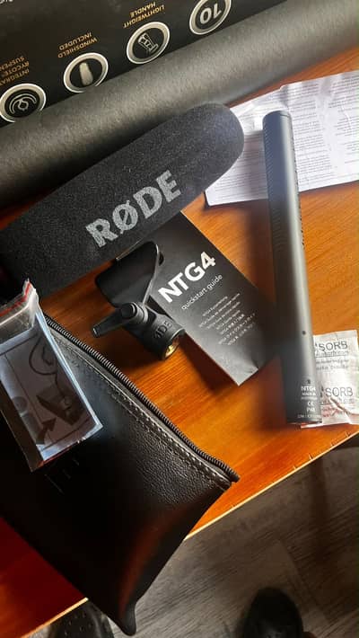 RØDE NTG4 Shotgun Microphone – Original Box & Accessories