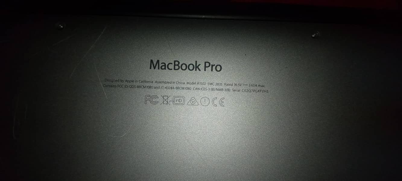 Mac book pro 2015 3