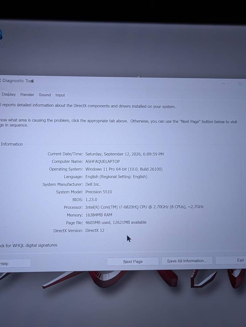 Dell precision 5510 2