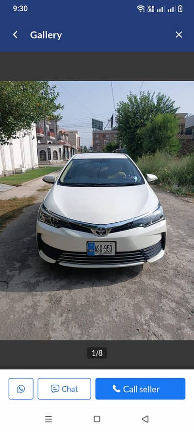 Toyota Corolla Altis 2020 total geniune