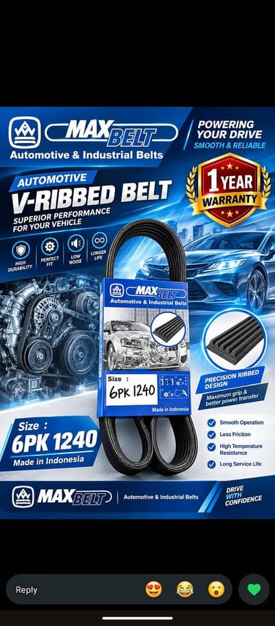 Max belt All number available