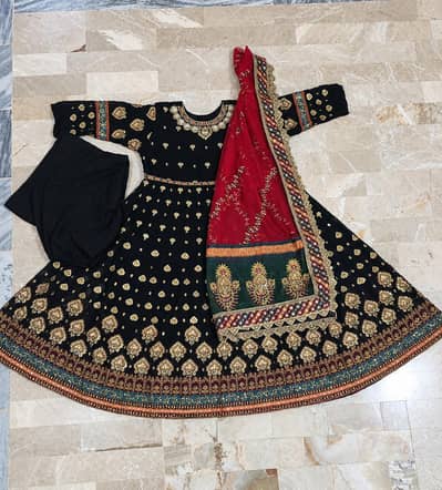 Maria B full heavy embroidery 3-piece dress