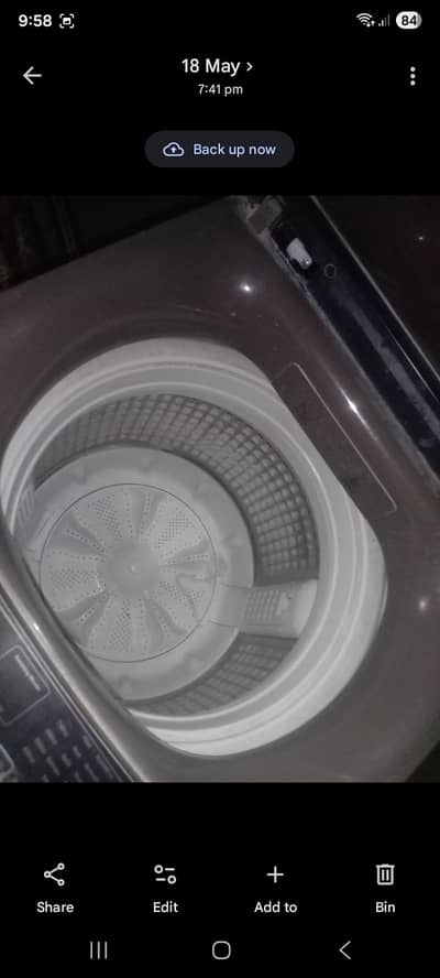 haier washing machine