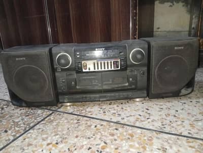 Sony radio plus speaker system
