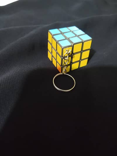 Cute Kids Toys Collection– Smiley Cup, Rainbow Keychain & Mini Rubik's
