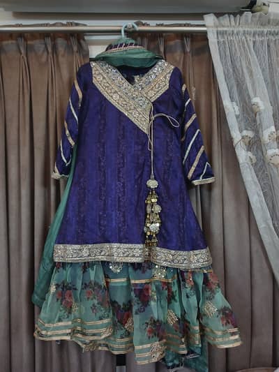shirt, garara, dupatta