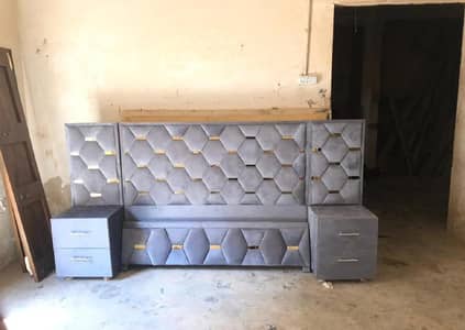 king size full cushion luxury bed
