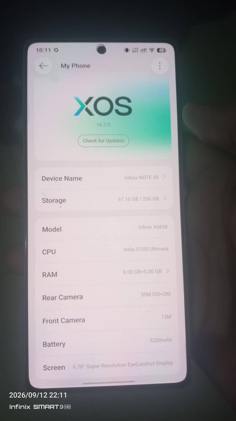 Infinix Note 50 4
