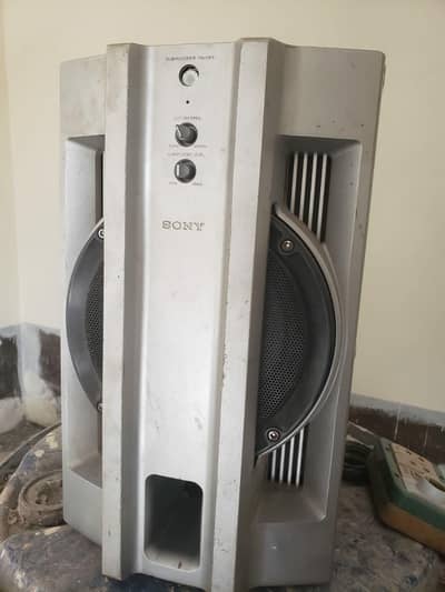 sony active subwoofer