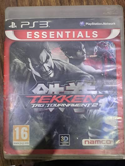 Tekken Tag Tournament 2 Ps3 Disc Good Condition