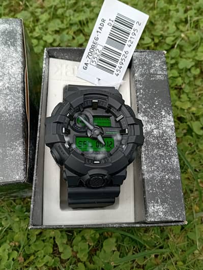 Casio G Shock GA-700-1A (All Black)
