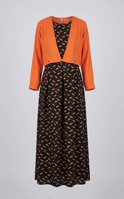 2 pc western frock
