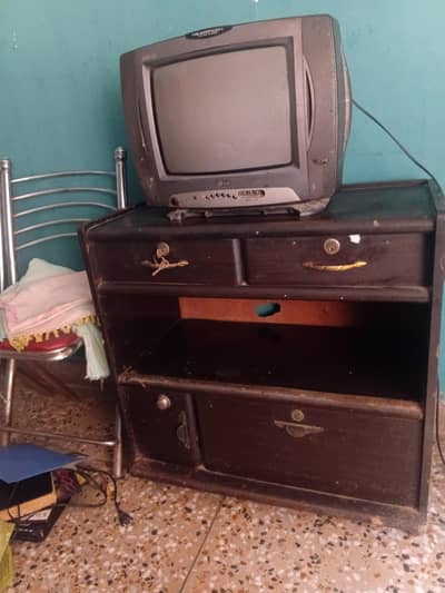 Lg tv with trolley