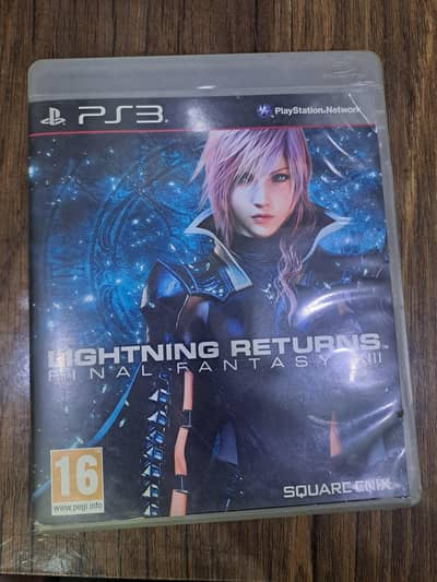 Lightning Returns Final Fantasy XIII Ps3 Original Disc 10/10