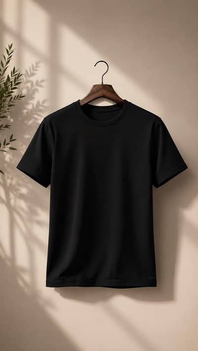 Wholesale cotton basic T shirt