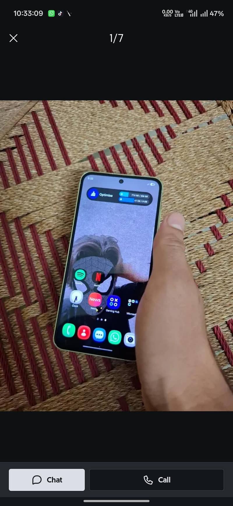 SAMSUNG A55 0