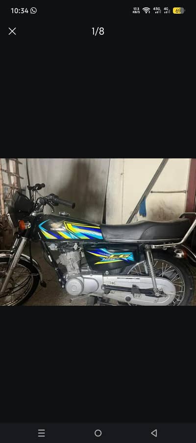 Honda CG-125 2023 last