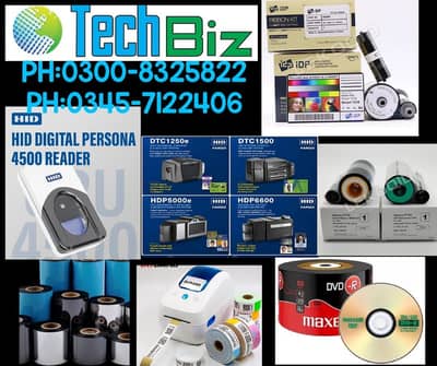 Fargo HID carc printer,Finger devices,Matica,IDP,DVD,,Wirstband,,Wax