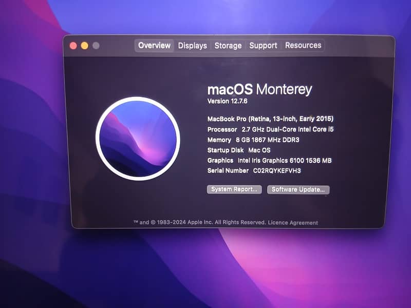MACBOOK PRO 2015 2