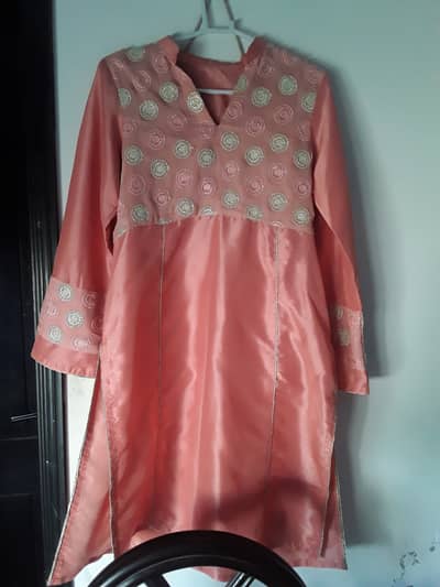Three piece stitched ladies suit,  including shirt, trouser, Dupatta